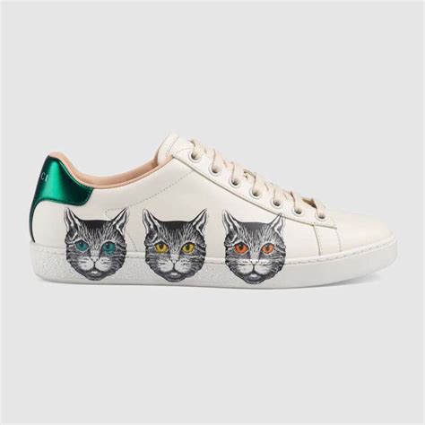 gucci sneaker cat|gucci ace women sneakers.